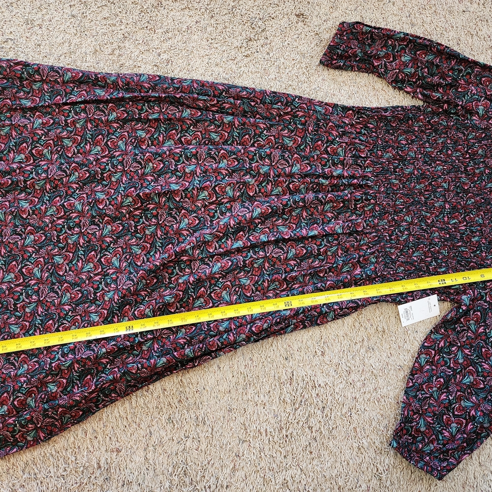 Croft & Barrow Multicolor Paisley Dress - Picture 4 of 5